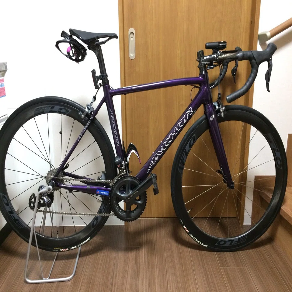 初めましてのロードバイク(ANCHOR RS8 Equipe 2014)｜じぇいさん