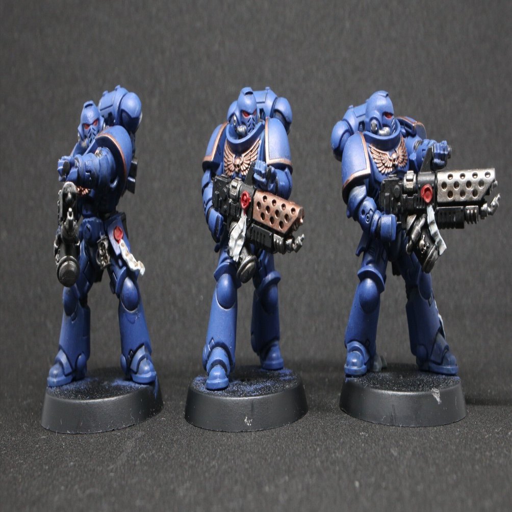 Warhammer 40k Paints + Tools setでウルトラマリーンを塗る｜akaikura