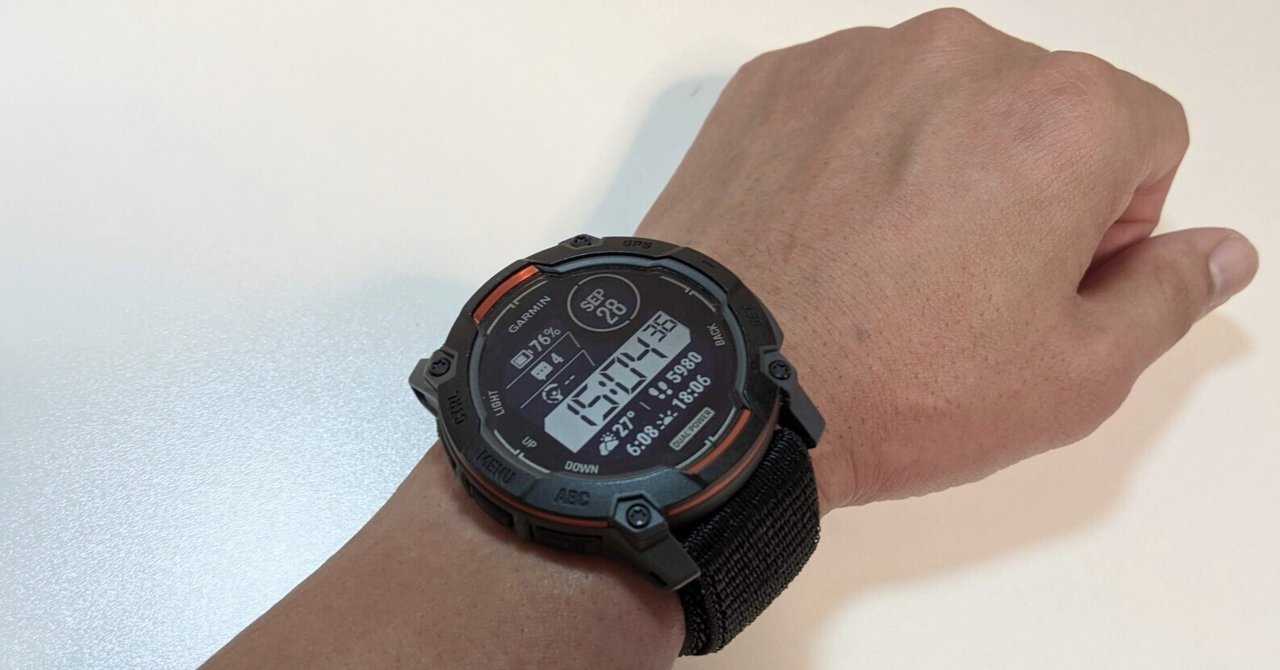 Garmin Instinct3 dual power 50mm 7ヵ月使用レビュー｜さしみつ