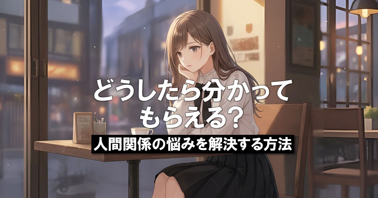 どうしたら分かってもらえる?|アイの幸せになるための生き方
