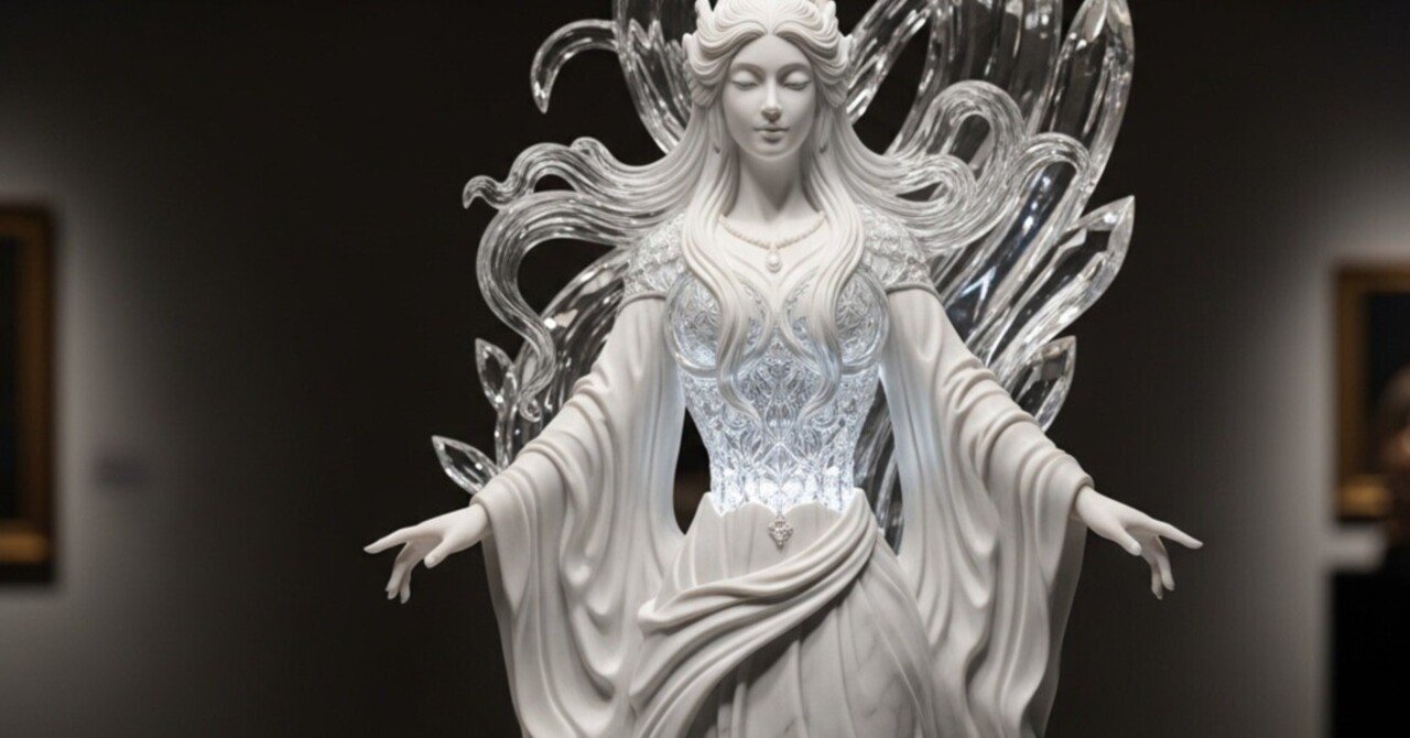 アクリル画 神話的女性像　西洋画　彫刻　インテリア　魔女　絵画　現代アート　スイ アクリル画 神話的な女性像西洋画彫刻アートインテリア魔女絵画