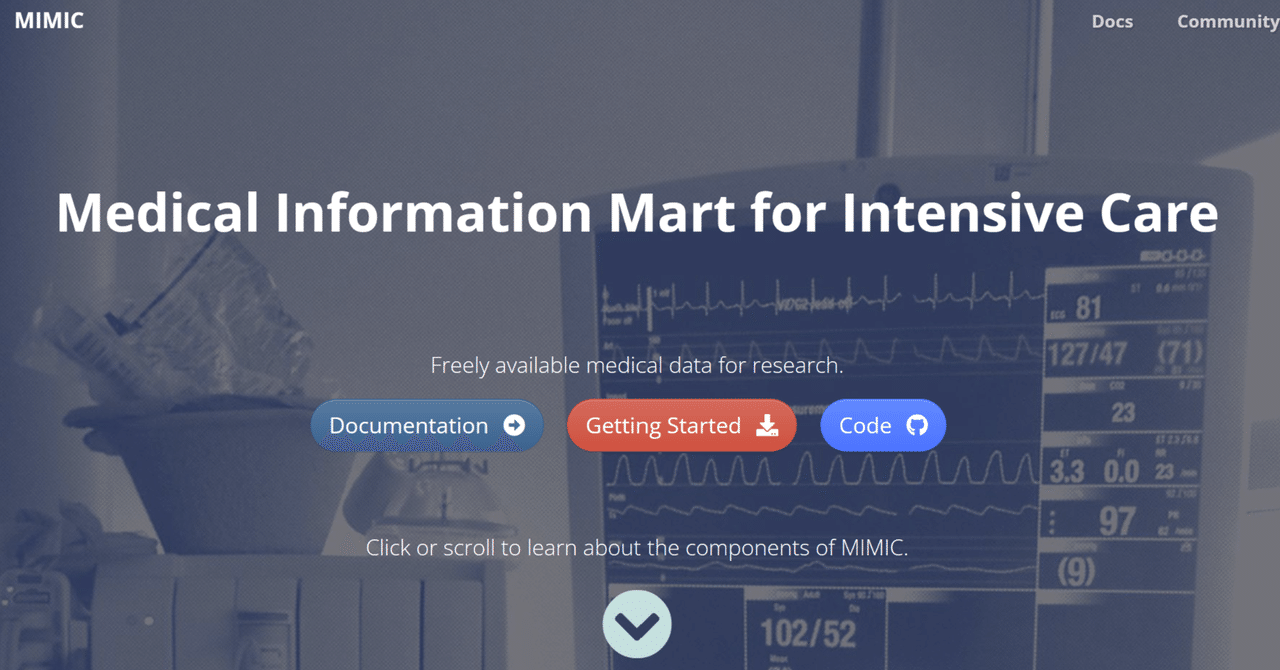 MIMIC入門:医療データ分析の第一歩を踏み出そう|半日仮装
