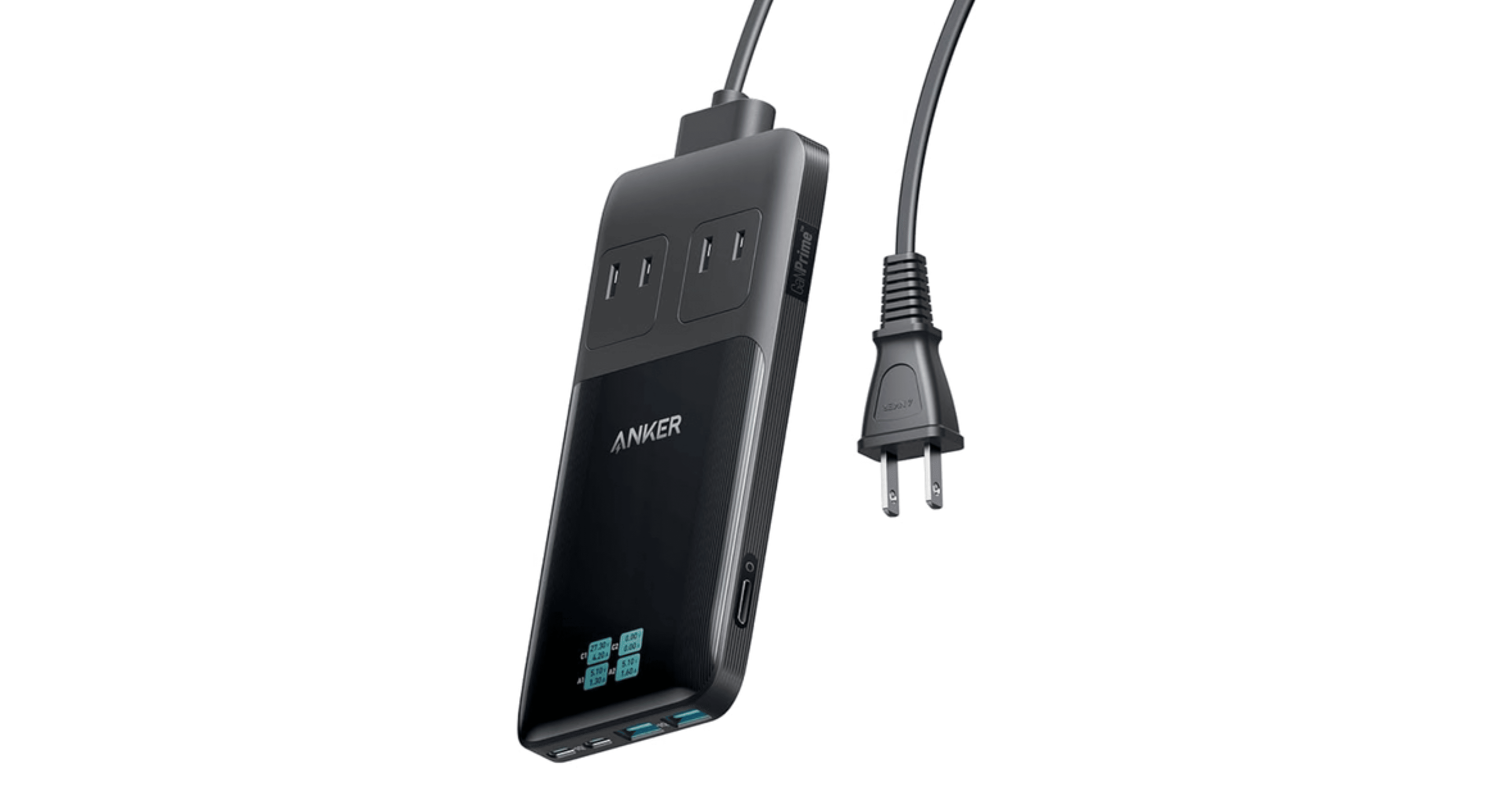 Anker Prime Charging Station (6-in-1, 140W) 完全レビュー：GaNPrime
