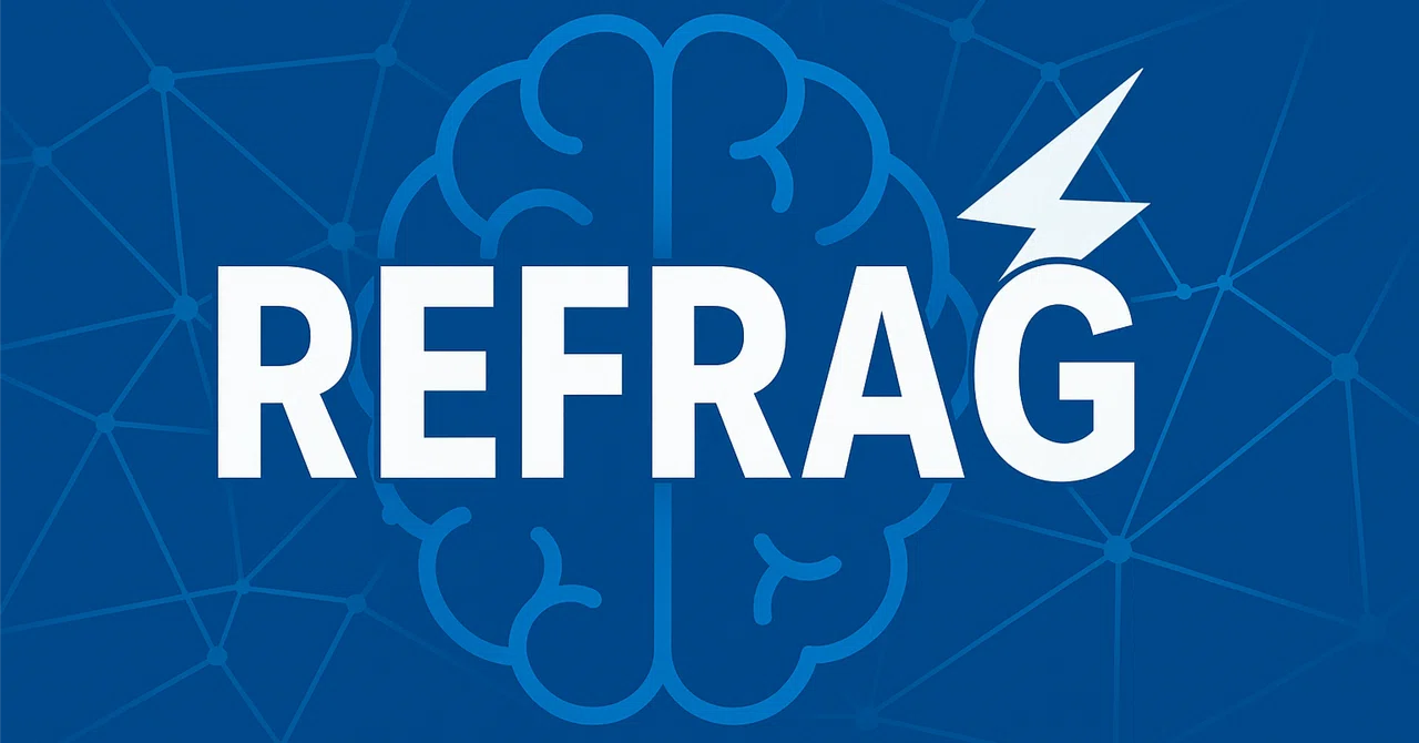 🚀 RAGを30倍速にする「REFRAG」とは？Meta発の次世代AI技術を徹底解説【ビジネスマン必読】｜福多朗