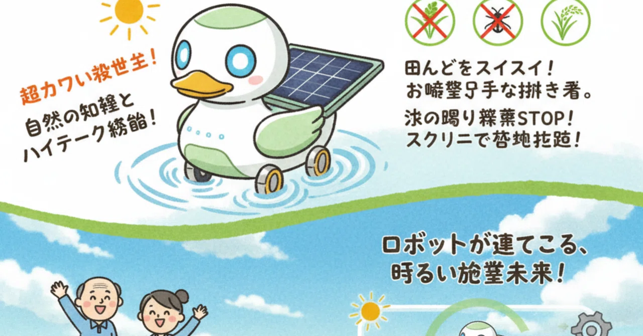 A Duck Robot?!｜aslia