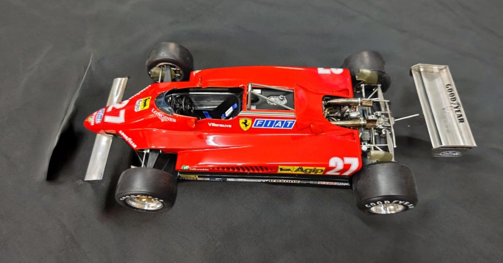 1/12 フェラーリ126C2 ベルギーGP予選｜Finisher's