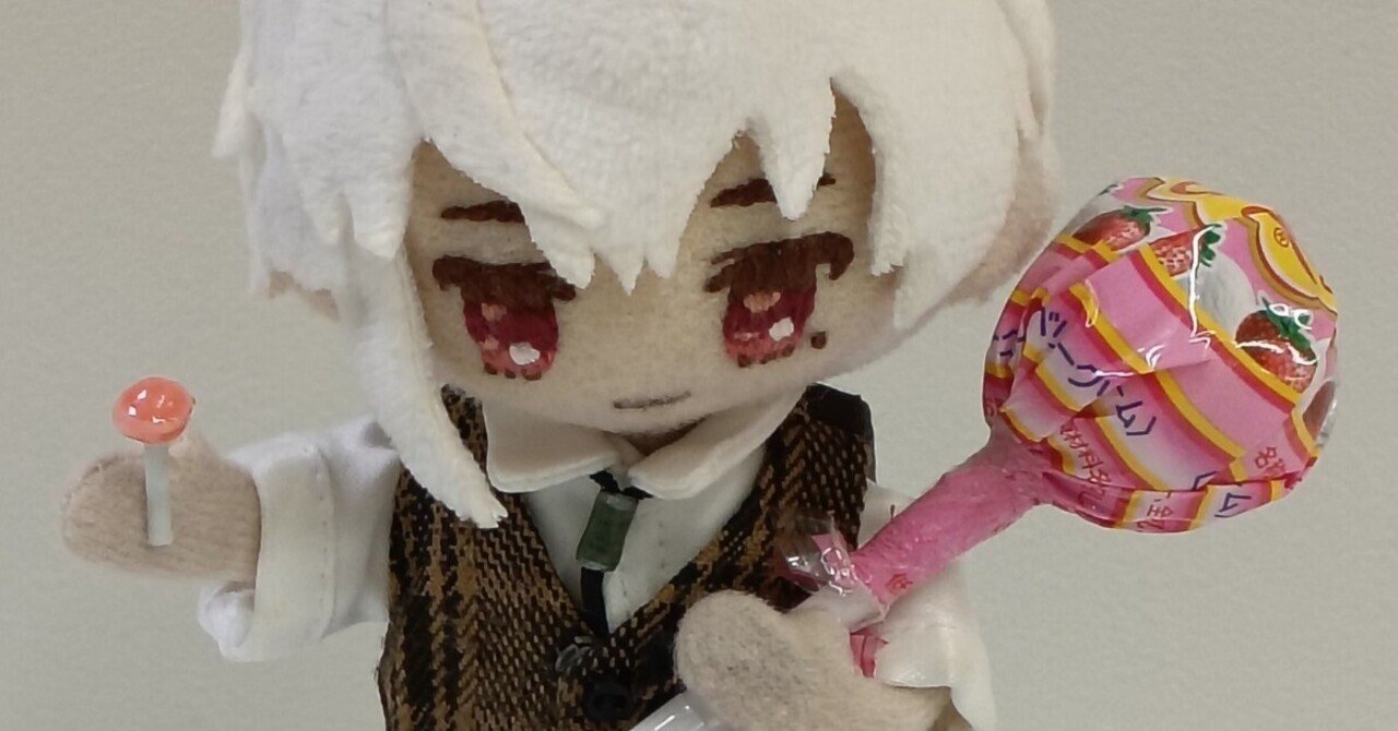 ぬいぐるみがスッと持てるミニチュアロリポップキャンディの作り方｜みも