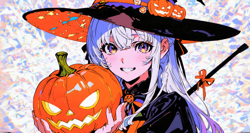 🎃ハロウィンアートイラスト2025魔法の保管庫｜夏目 龍頭｜AI Creative