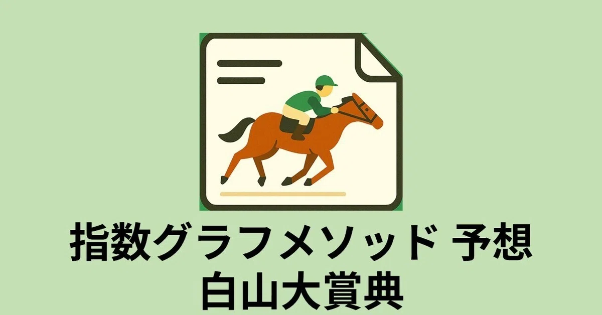 📊 [Hakusan Daishoten 2025 Prediction] Reading the Favorite Kazutanjer ...