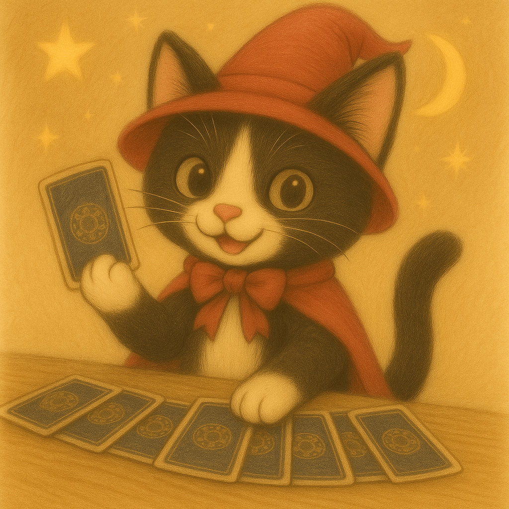 正規品✨人気デッキ✨日本版未発売✨可愛いにゃんこ♪地球の猫たちのタロットカード 在庫欠品】今はむかしにゃんこたろっと（2023年3月） | 日本の