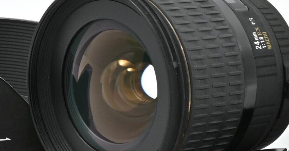 2025/09/29入荷｜Sigma 24mm F1.8 EX DG MACRO ASPHERICAL EF