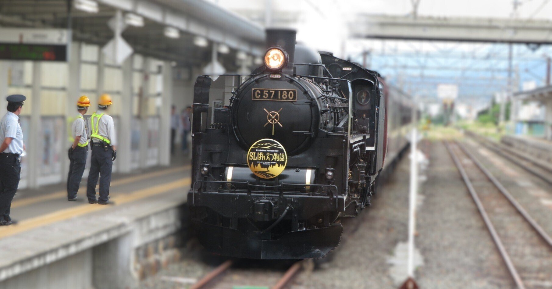 SLばんえつ物語100万人乗車記念おもてなしを実施！｜磐越西線SL等