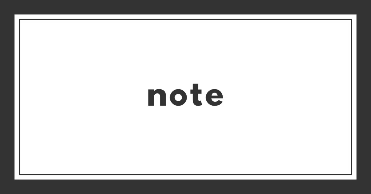 私と note｜𝐙𝐄𝐑𝐎