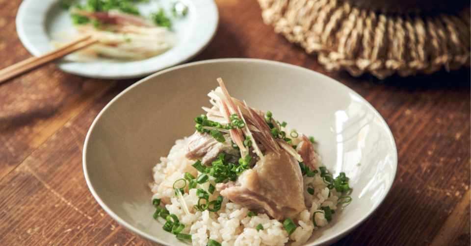 ランチにどうぞ 豪快鶏肉と梅の炊き込み御飯 今井真実 料理家 Note