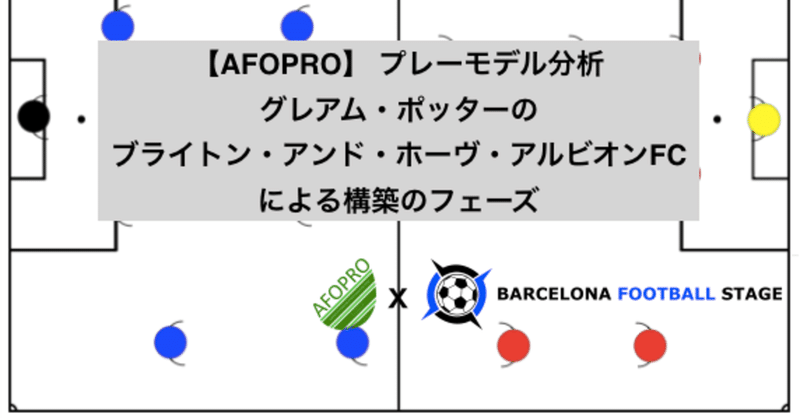 【AFOPRO】プレーモデル分析 グレアム・ポッターのブライトン・アンド・ホーヴ・アルビオンFCによる構築のフェーズ