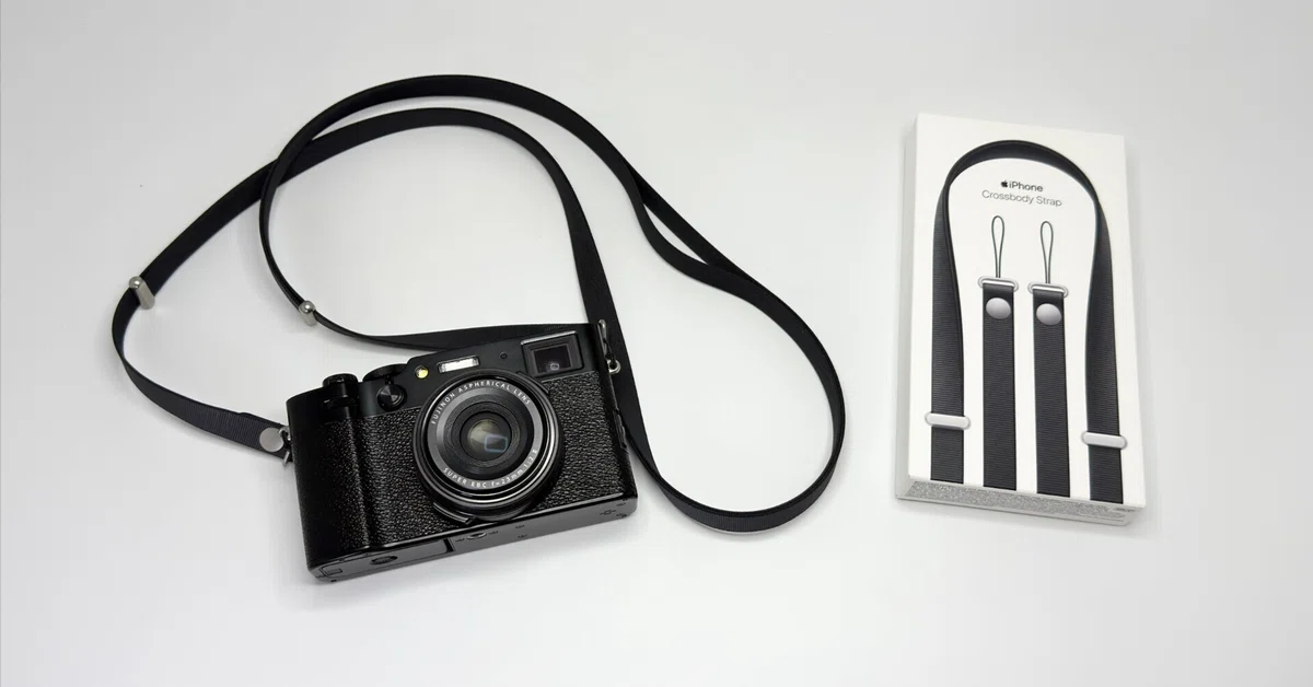 X100VIのストラップにApple純正クロスボディストラップが合うという話