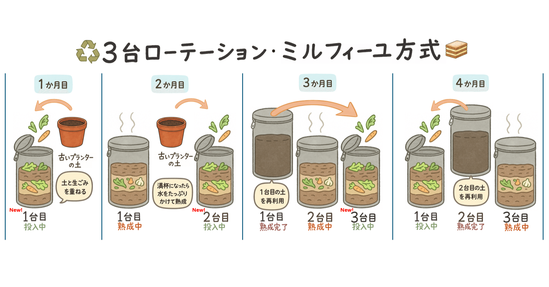 家庭でできるSDGs|コンポスト#4|バッグ型コンポストの運用方法|玉響 家庭でできるSDGs|コンポスト#4|バッグ型コンポストの運用方法|玉響