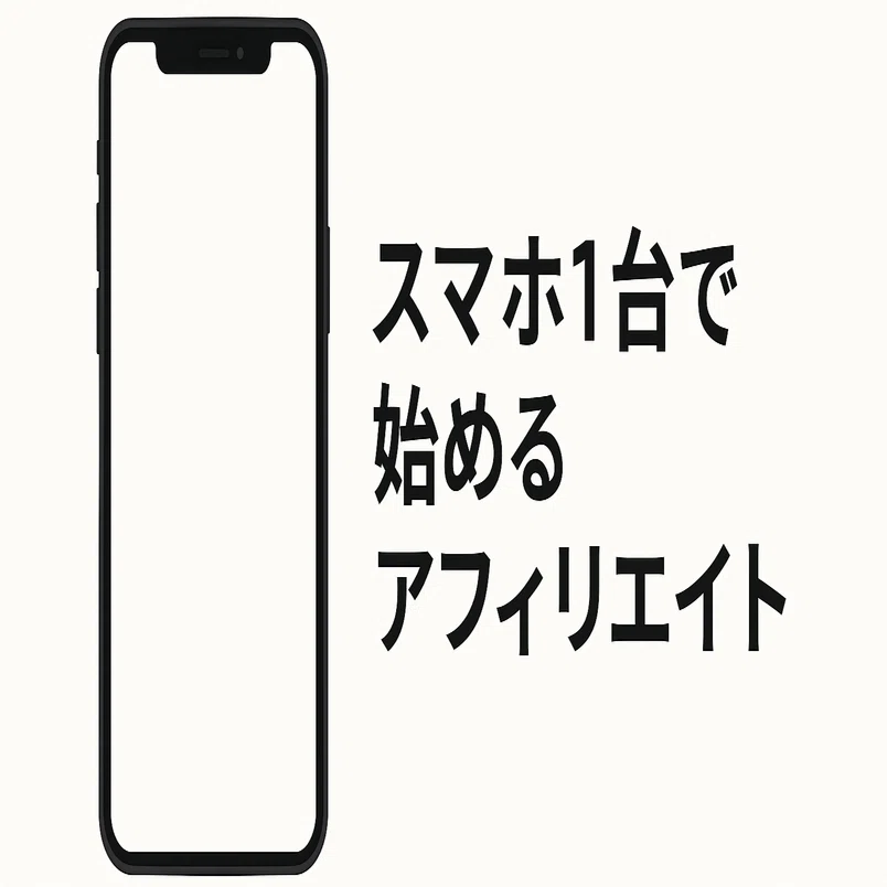 アフィリエイト 始め方 スマホ｜初心者がスマホだけで収益化を目指す