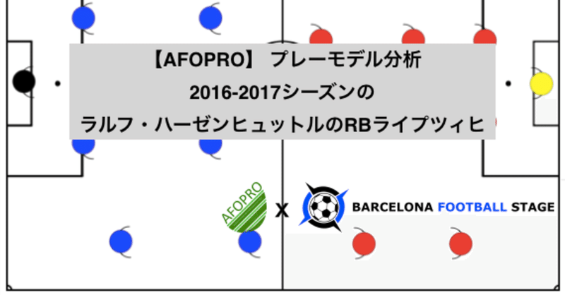 【AFOPRO】 プレーモデル分析
2016-2017シーズンの
ラルフ・ハーゼンヒュットルのRBライプツィヒ