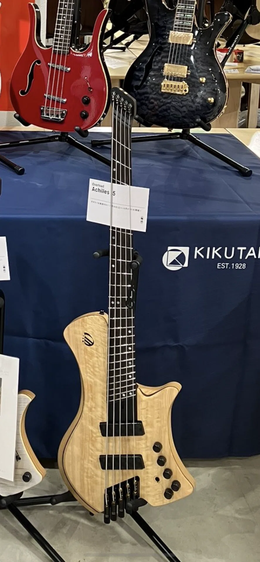 Overload Guitars】イタリア現地でベースをオーダーしてきた話①（前