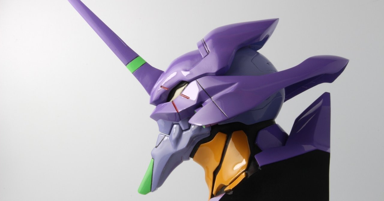 公式作画参考用模型エヴァンゲリオン初号機頭部モデル（アーティストフィニッシュ） 公式作画参考用模型 エヴァンゲリオン初号機 頭部モデル｜アシム