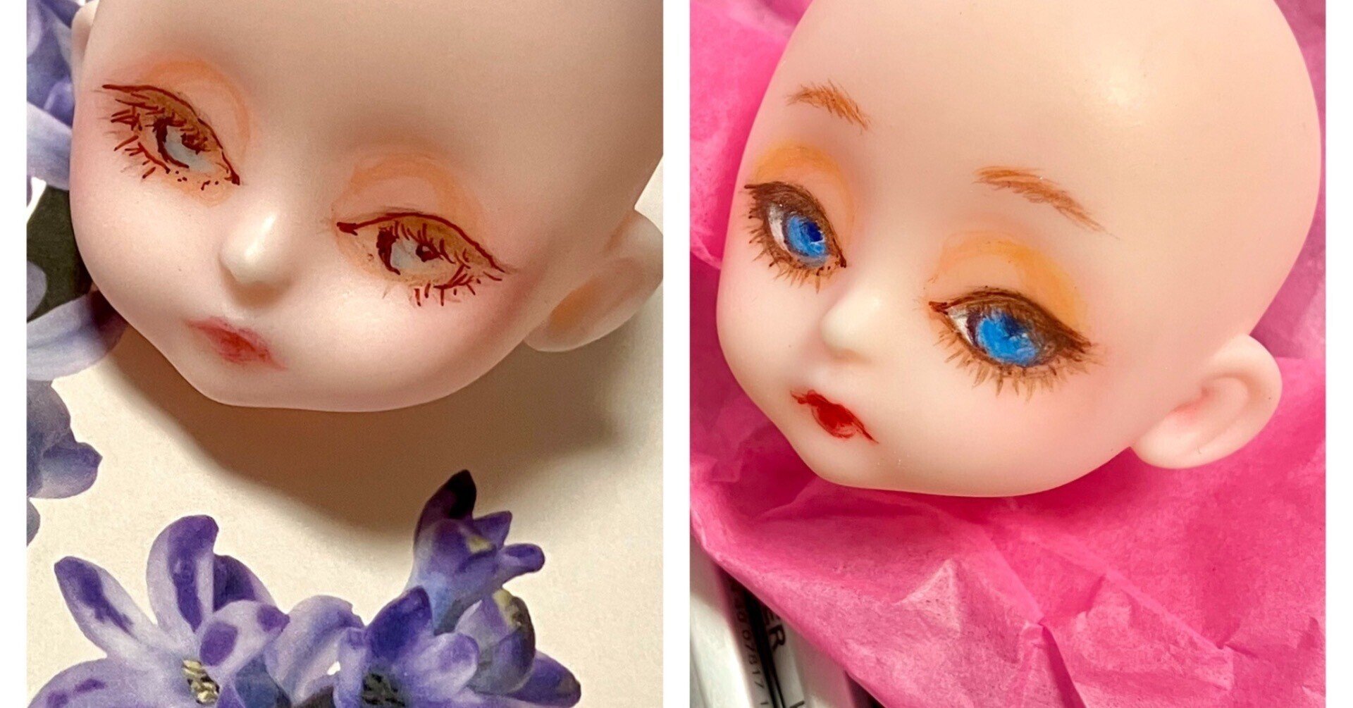 休止中 カスタムヘッド参考作品例 セリアヘッド・モンスターハイ等