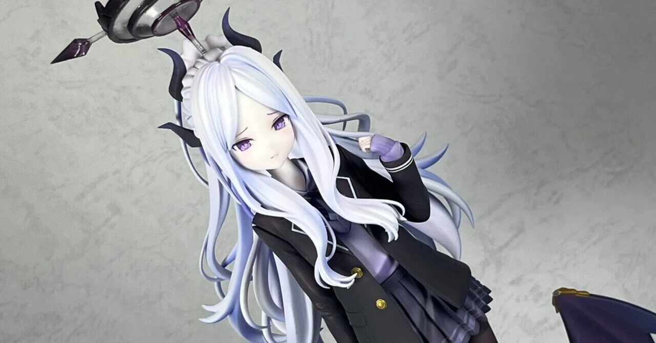 ガレージキット ブルーアーカイブ空崎ヒナ（制服）制作｜お茶漬け