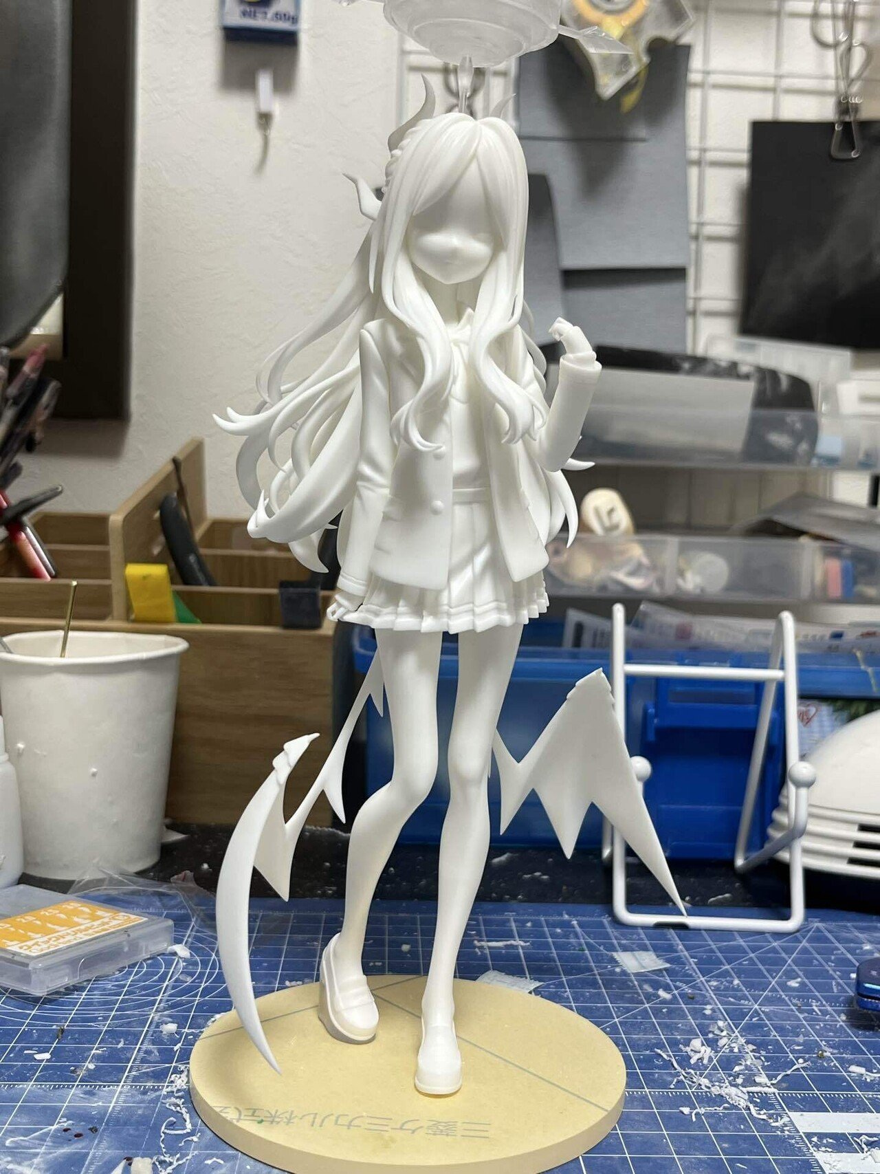 ガレージキット ブルーアーカイブ空崎ヒナ（制服）制作｜お茶漬け