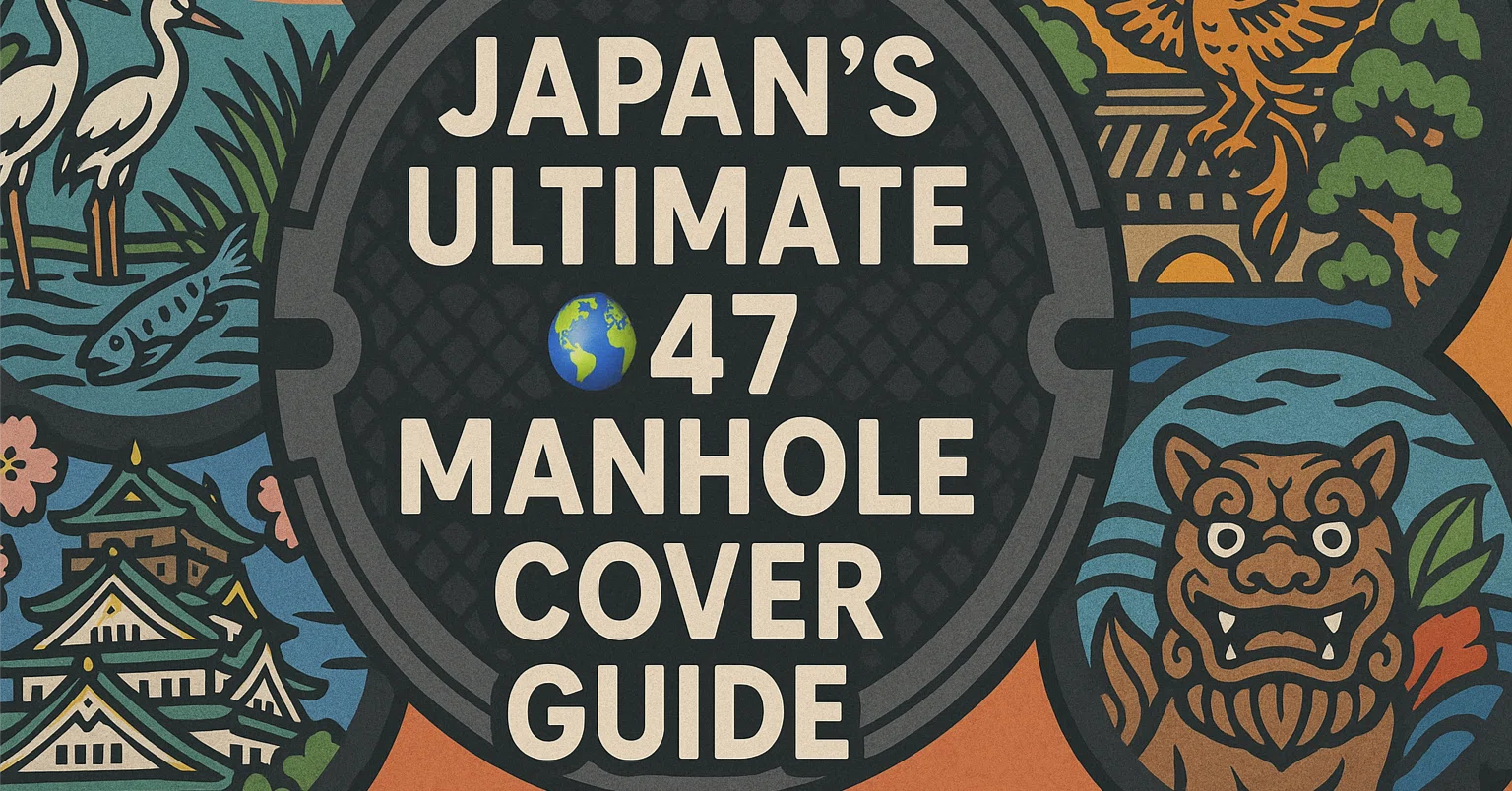 Japan's Ultimate 47 Manhole Cover Guide! 🌏✨｜JTI | Japan Travel