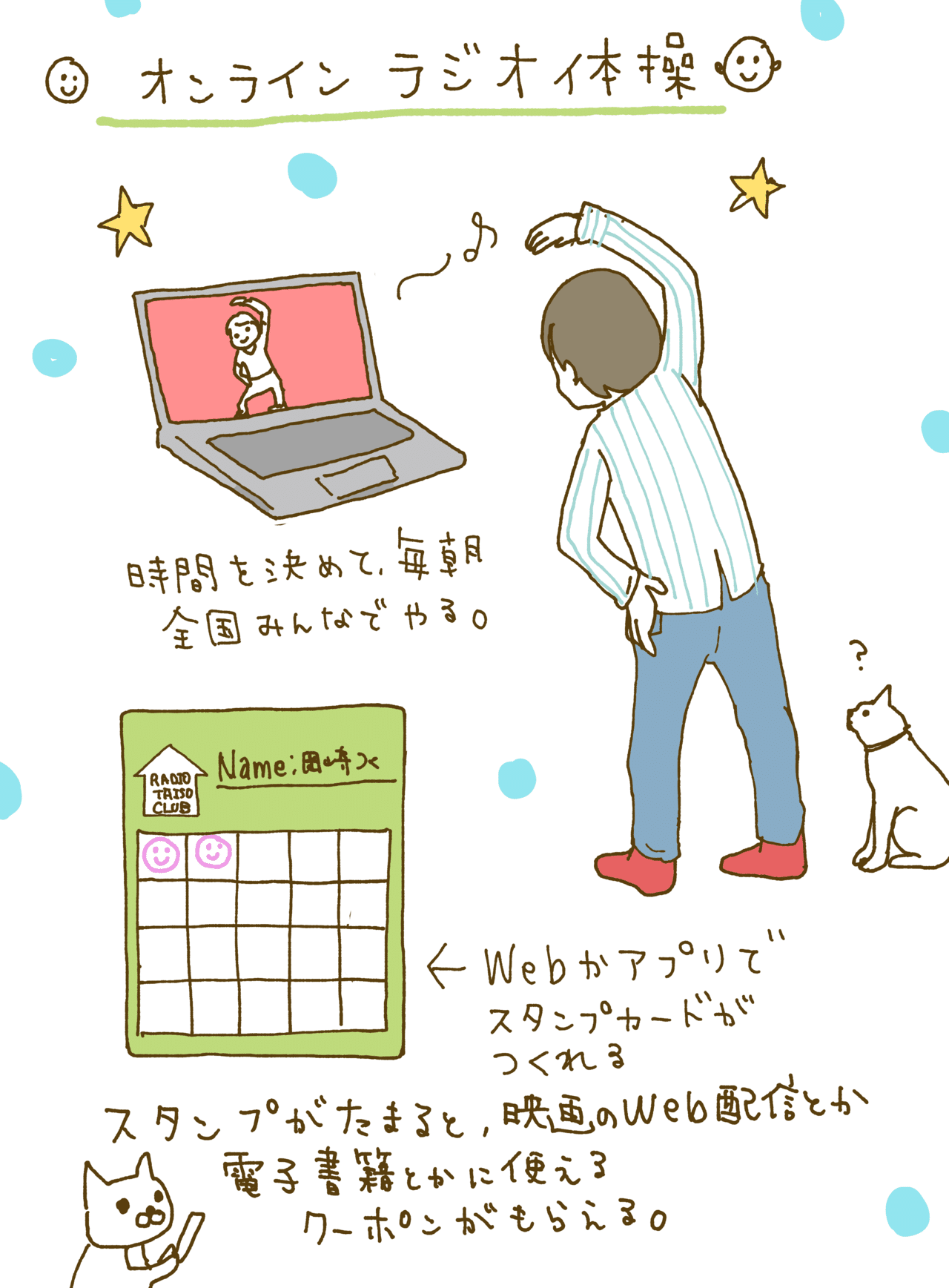 全国みんなでラジオ体操祭りとかどうかな 岡崎 つく Note 全国みんなでラジオ体操祭りとかどうかな 岡崎 つく Note