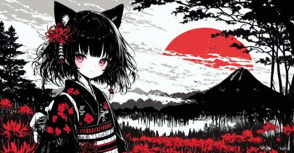 アクリル絵の具で「幸運の赤富士」を描いてみた|junya_art アクリル絵の具で「幸運の赤富士」を描いてみた|junya_art