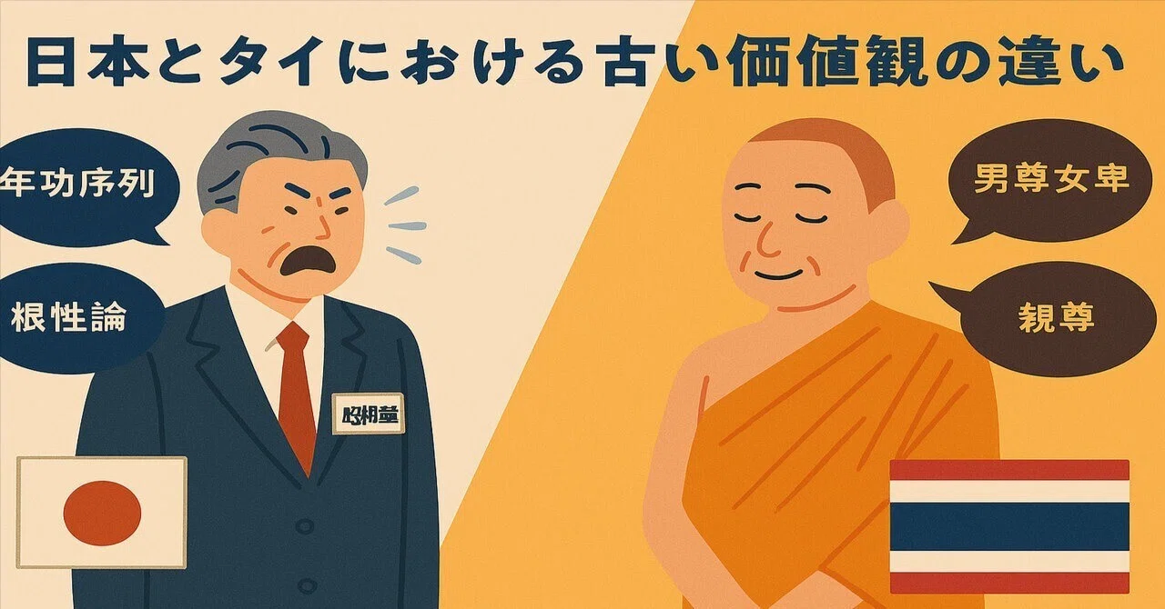 日本とタイ、それぞれの“古い価値観”の賞味期限を眺めてみれば｜JIJI