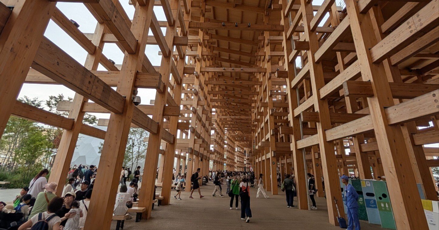 大阪・関西万博: 静けさの森に25年後再訪するとして、その再会が