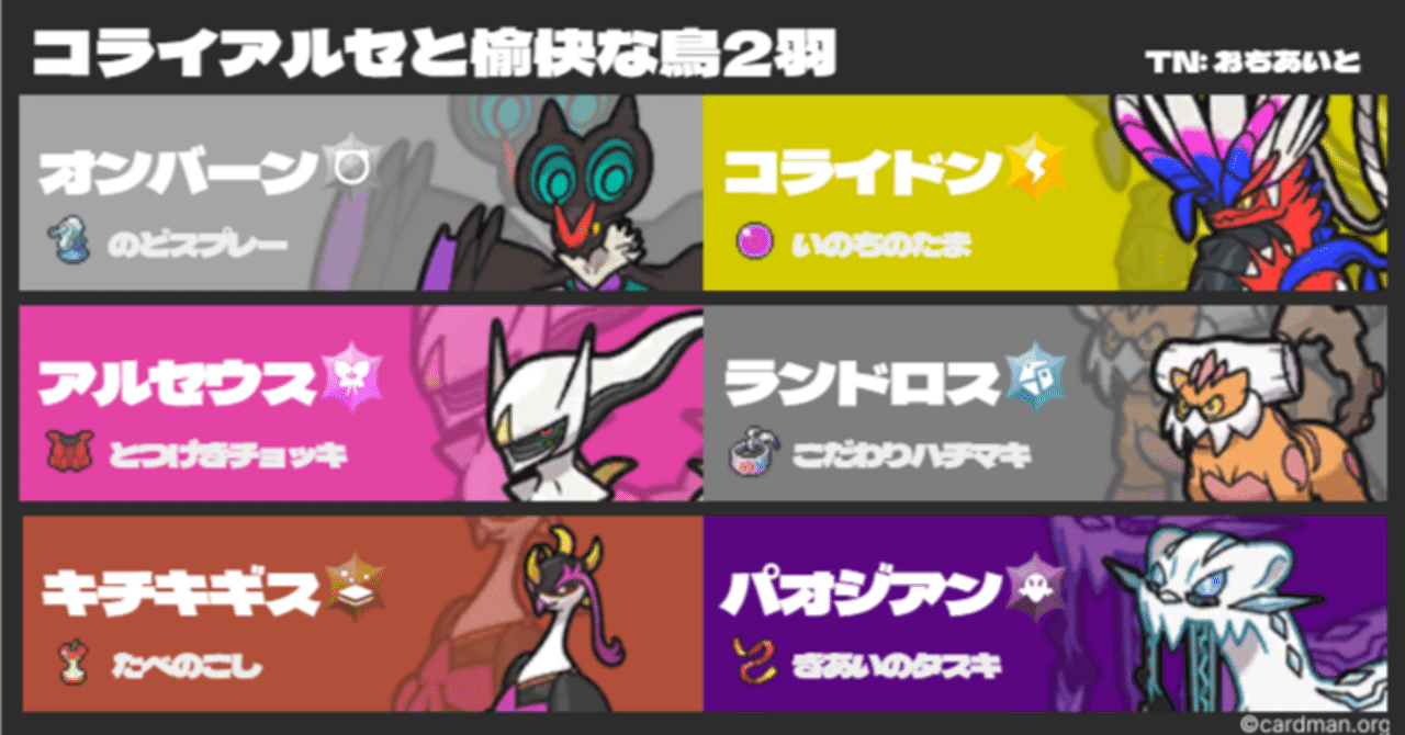 SV S34 最終223位 レート1954】コライアルセと愉快な鳥2羽｜おちあいと