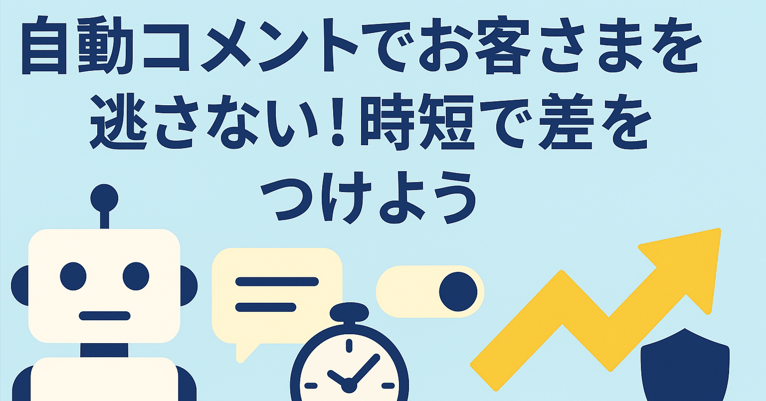 自動コメントでお客さまを逃さない！メルカリせどりで”時短”して