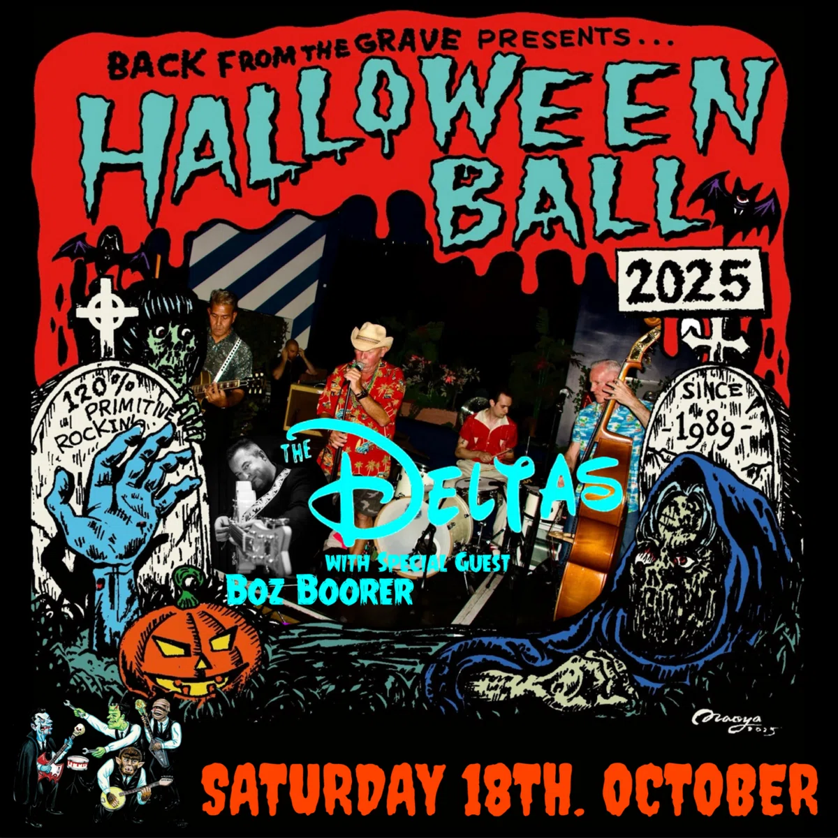 Halloween ball 2012 ポスター Special Guest Additional Information!｜Tetsuya Suganuma