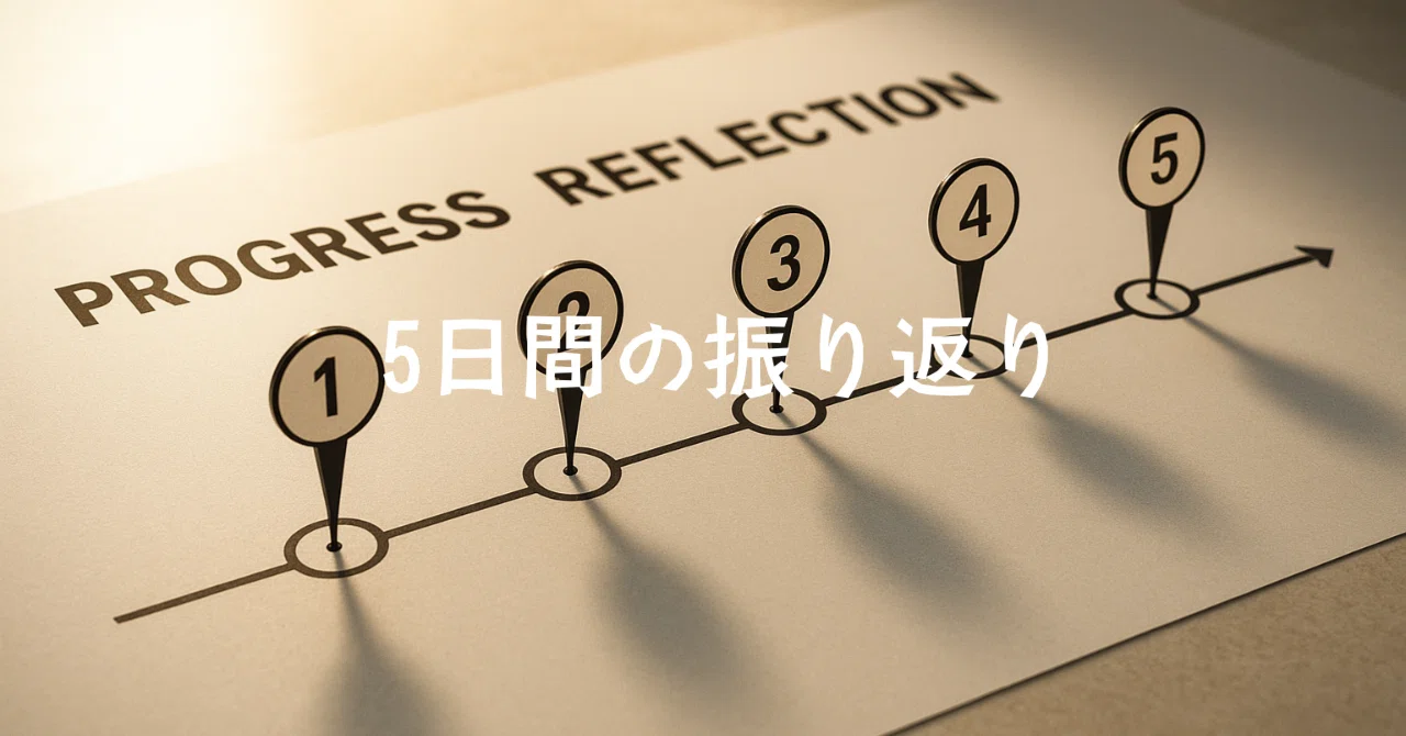 【後継者の迷いまとめ】5日間の連続投稿を振り返って|reven