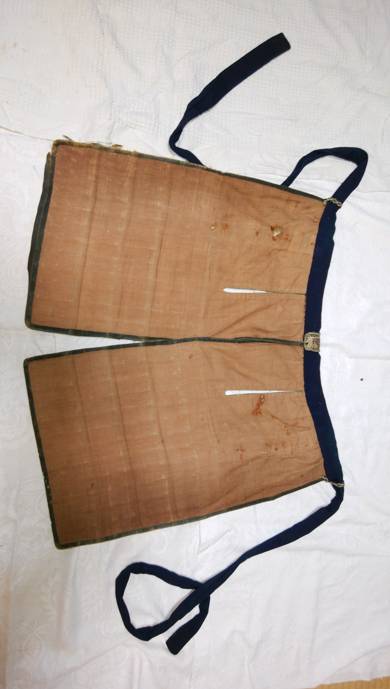 甲冑説明4 板佩楯 Knee armor.|ハッシー 甲冑説明4 板佩楯 Knee armor.|ハッシー