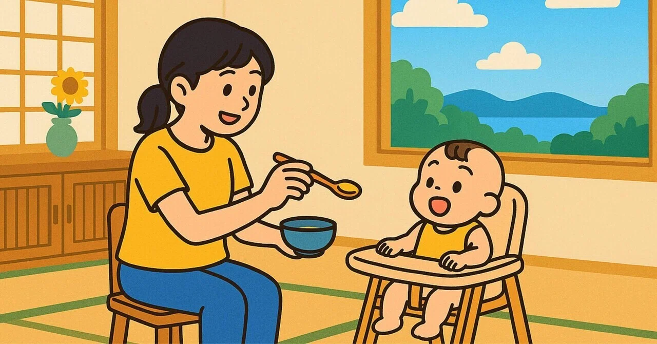 [Parenting Diary] My Child Who Eats Heartily: Looking Back on 6 Months ...