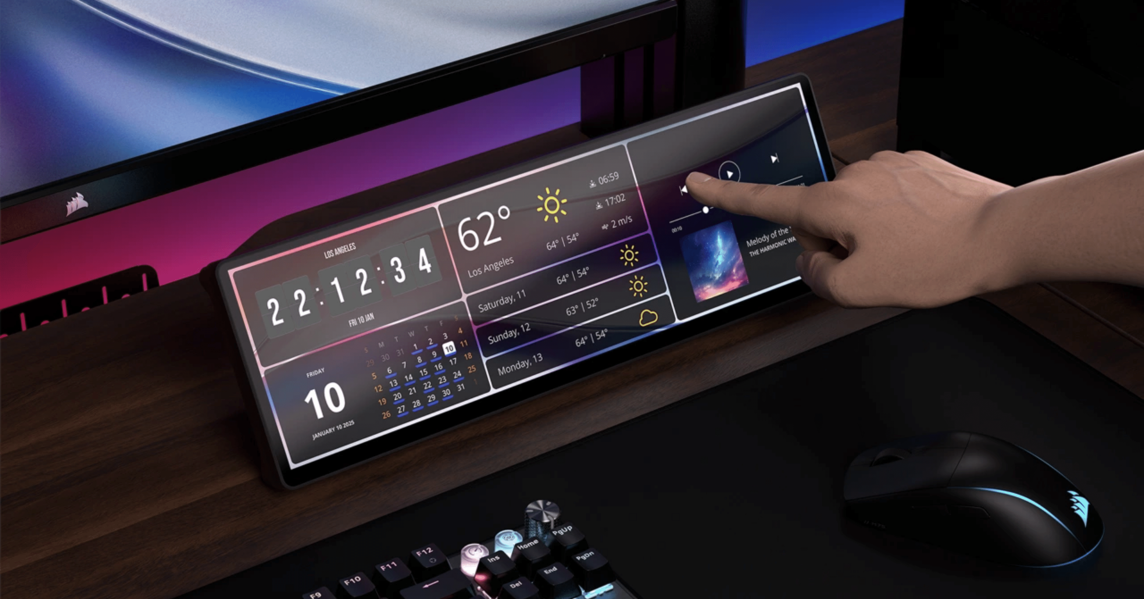 CORSAIR XENEON EDGEが欲しい｜丘乃上にゃむ