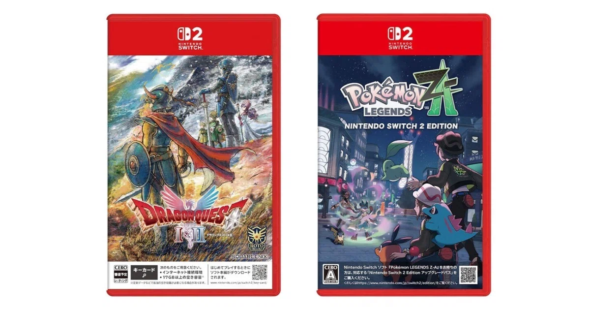 Switchソフト【ドラクエIII 】【ポケモンZA 】【ピクミン1+2】 10月の楽しみ！Switch2で遊ぶ『Pokémon LEGENDS Z-A』と
