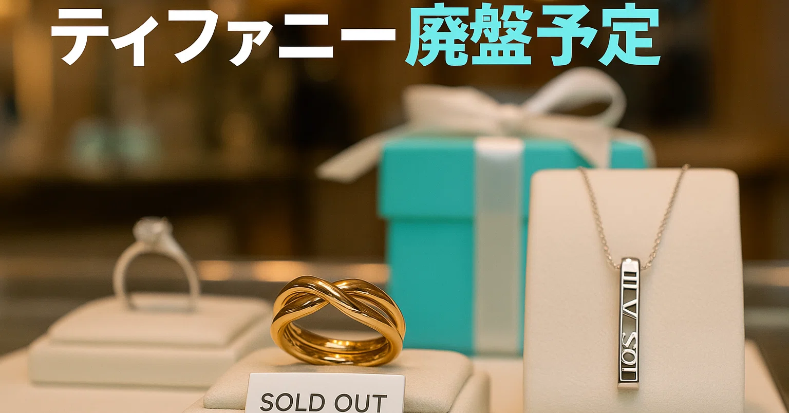 ティファニー 廃盤予定 2025｜定番リング・ネックレス・ブレスレットの