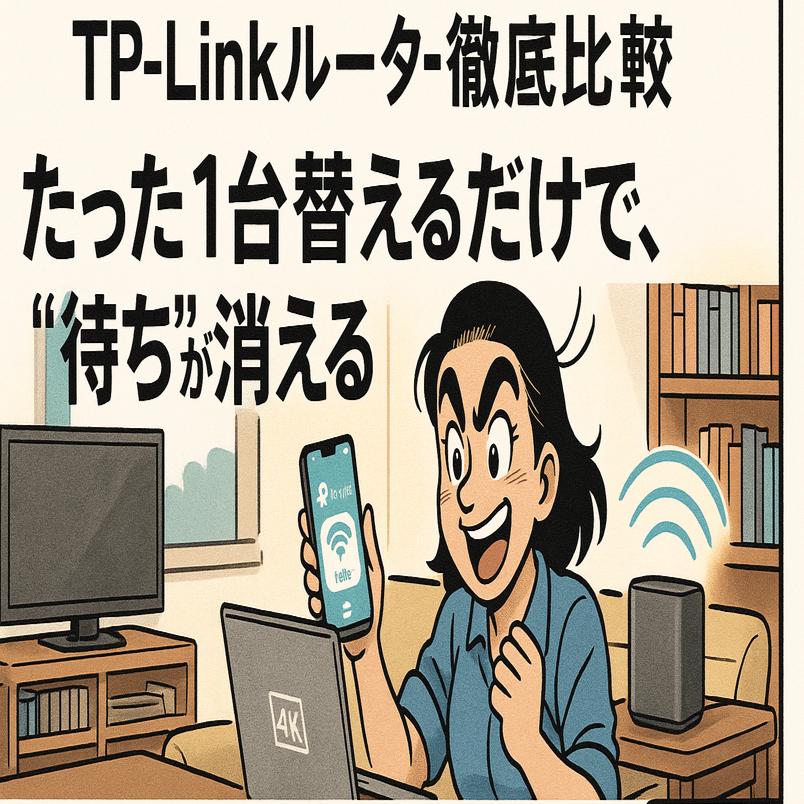 私が古いWi-Fiルーターを叩き割る前に知りたかった神速ネット環境の作り方【TP-Link AX3000V / BE400 / BE450  徹底比較】｜葉羽