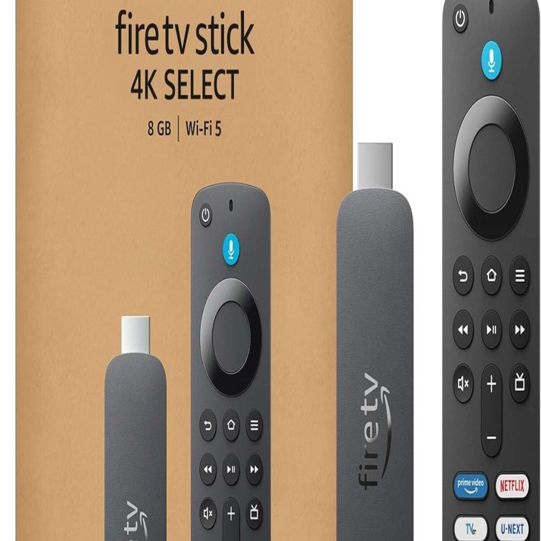 Amazon Fire TV Stick 4K SelectとFire TV Stick 4Kを比較しての違いは