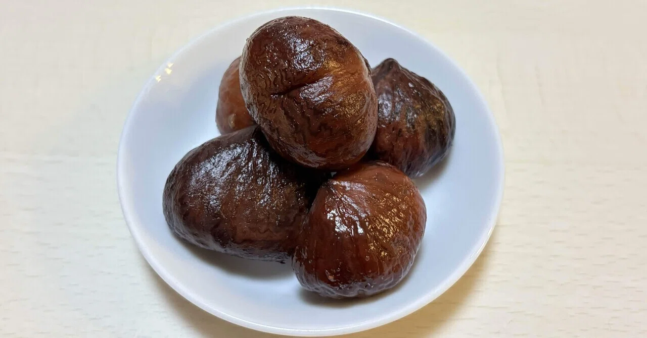 今秋の渋皮煮は、利平栗（茨城県産）で仕込んでいます｜食の工房