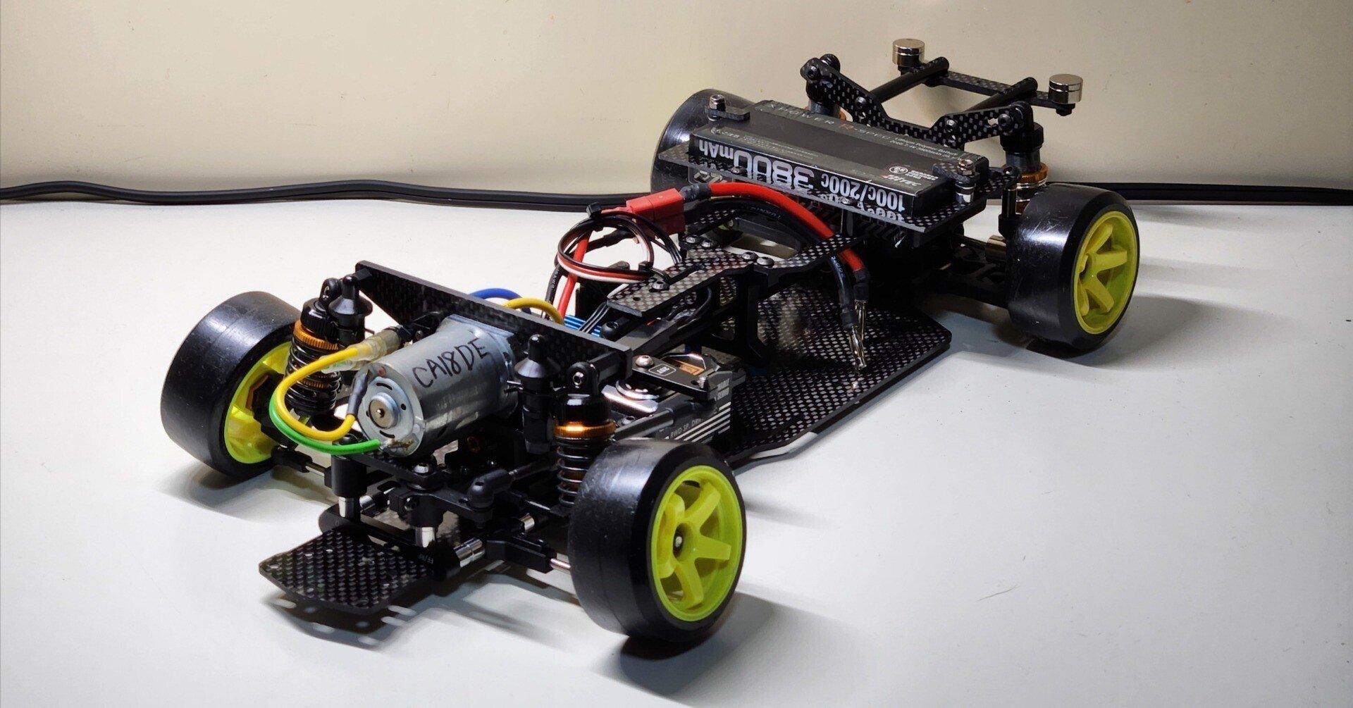 タミヤ TB-02 ドリフトスペック セット ブラジレスモーター