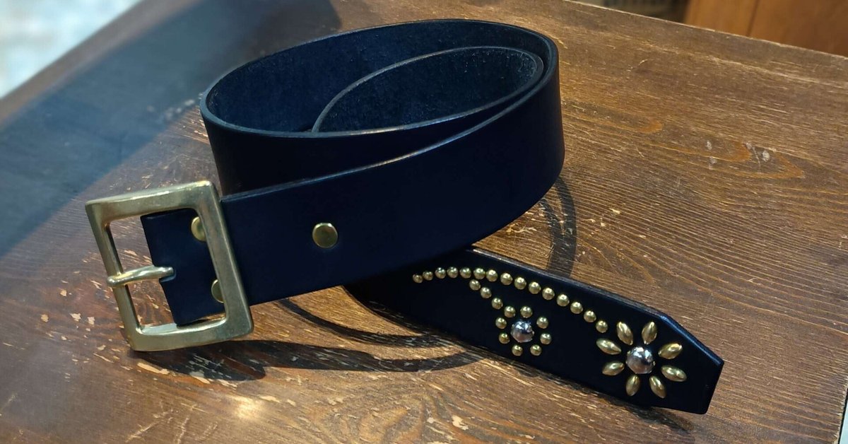 ベルト製作】Studs Belt/スタッズベルトの製作｜CREA Repair