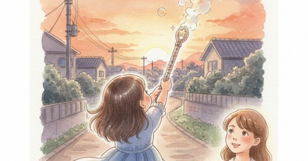 サンタさんに「魔法の杖」を頼んだ息子。｜Noraneko⁠