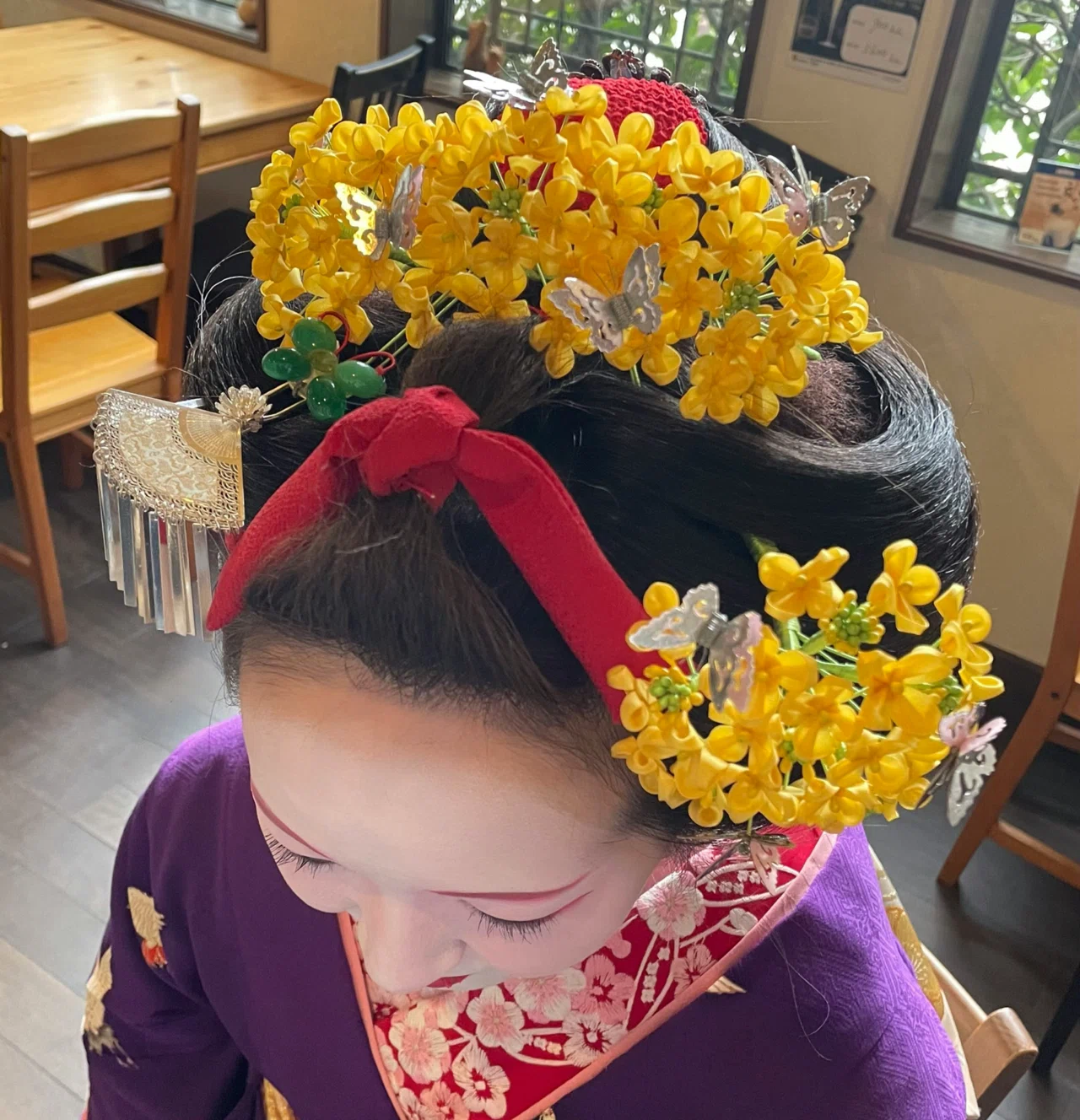 舞妓の花かんざし｜吉弥｜芸妓
