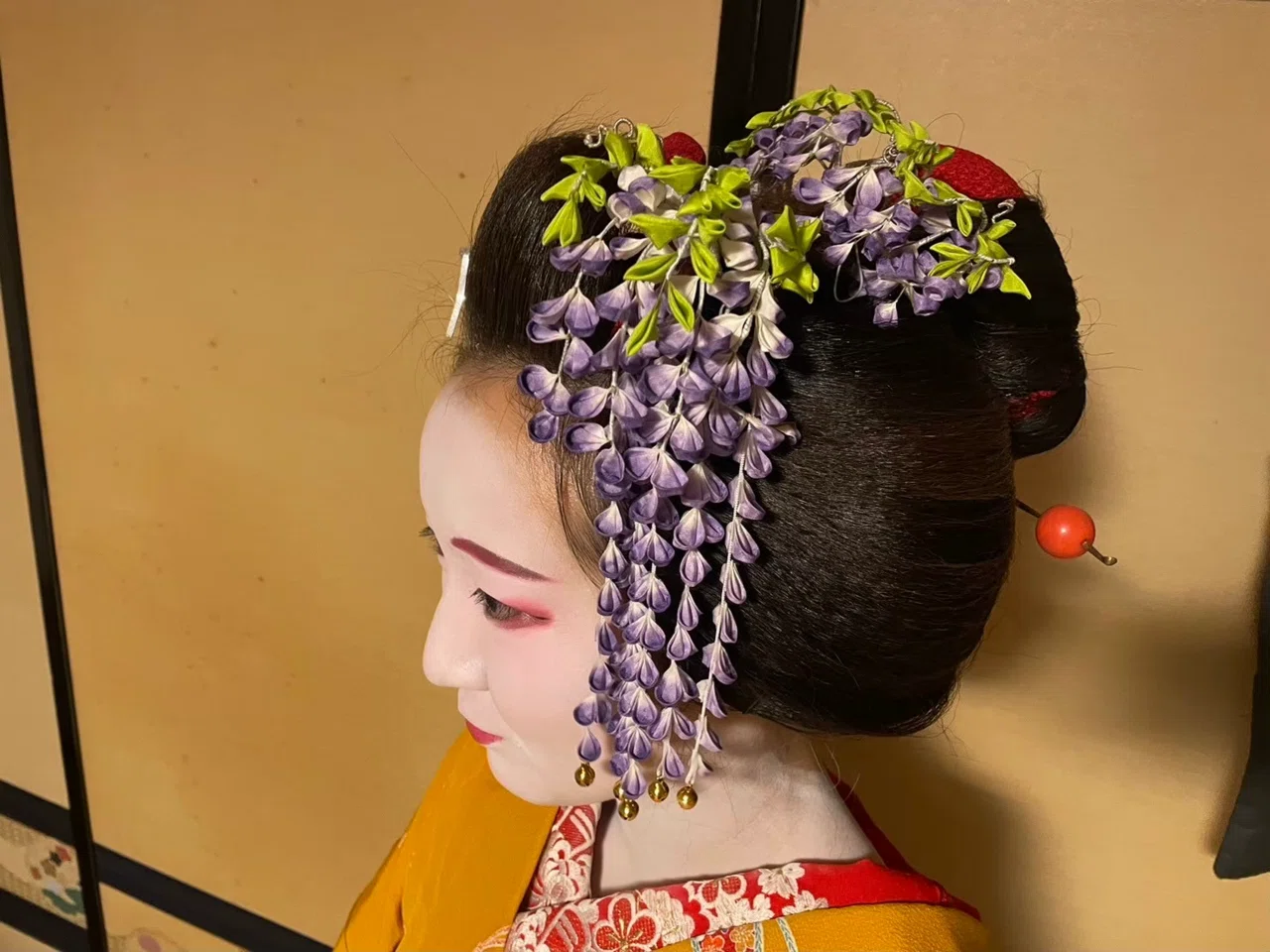 舞妓の花かんざし｜吉弥｜芸妓